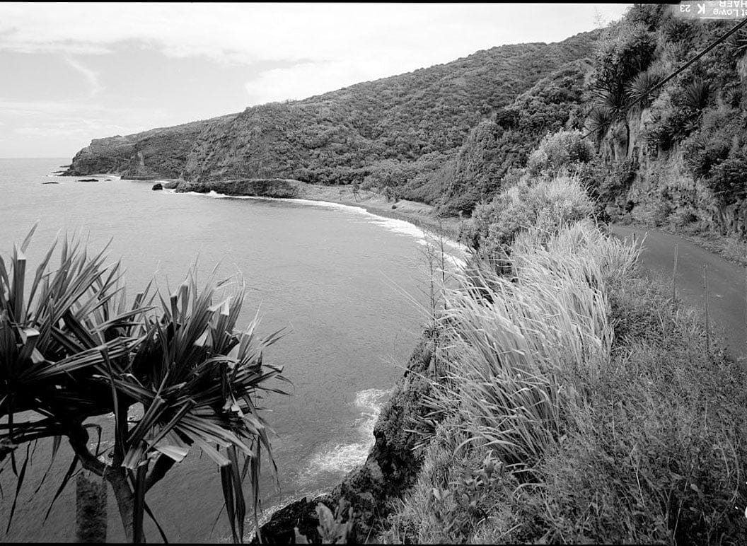 Historic Photo : Hana Belt Road, Between Haiku and Kaipahulu, Hana, Maui County, HI 42 Photograph