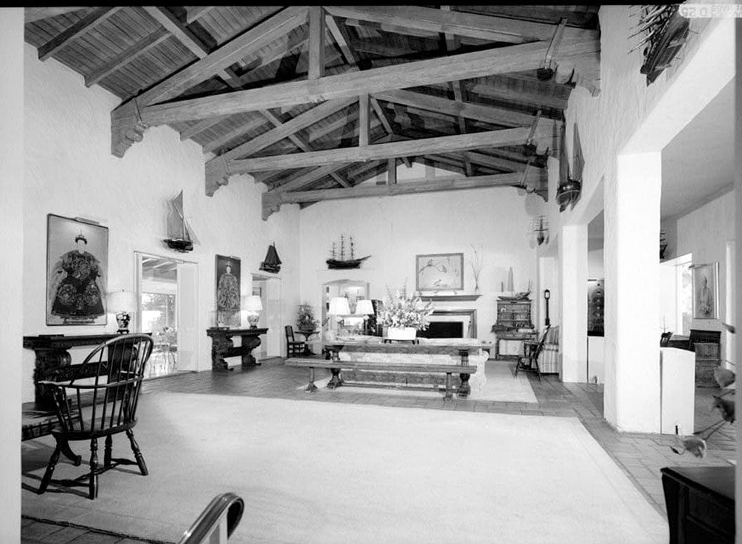 Historic Photo : La Morada, 5951 Lineade Cielo, Rancho Santa Fe, San Diego County, CA 2 Photograph