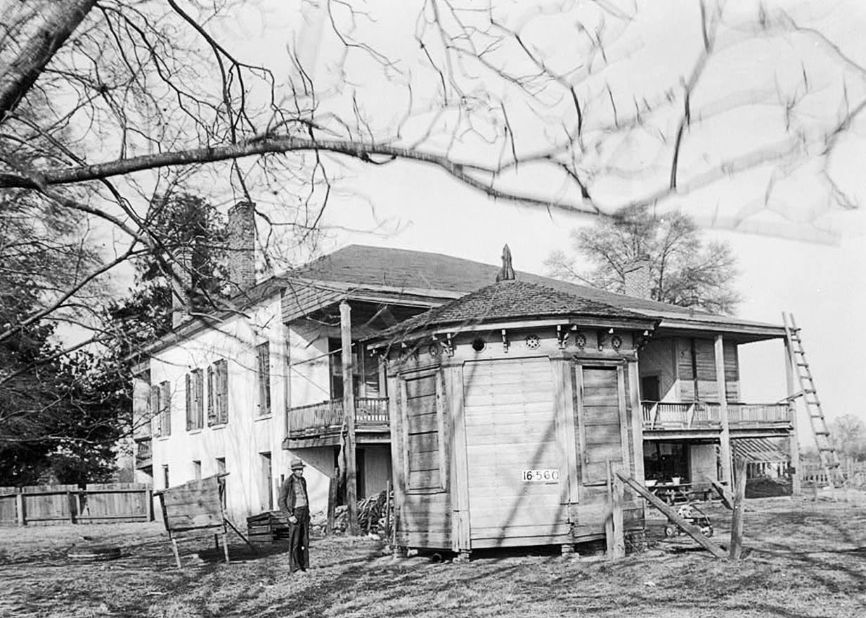 Historic Photo : Alexander-Hurt-Whatley House, County Road 10 (Old Columbus Highway), Tuskegee, Macon County, AL 1 Photograph