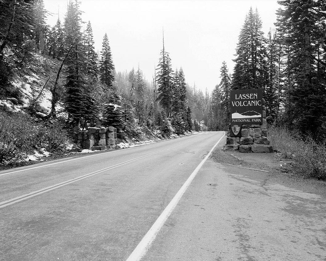 Historic Photo : Lassen Park Road, Mineral, Tehama County, CA 2 Photograph