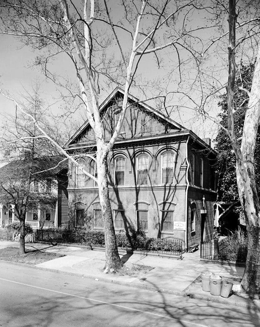 Historic Photo : Greene Street Historic District, Greene Street, Gordon Highway to Augusta Canal Bridge, Augusta, Richmond County, GA 15 Photograph