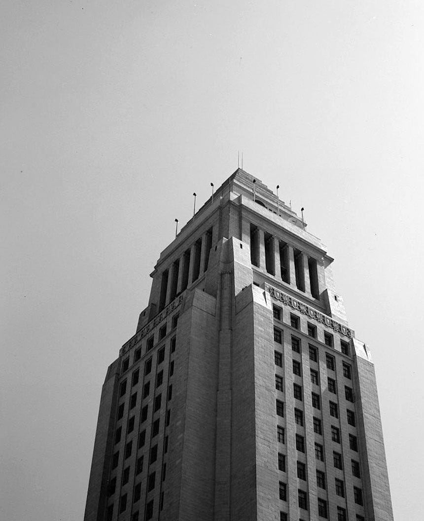 Historic Photo : Los Angeles City Hall, 200 North Spring Street, Los Angeles, Los Angeles County, CA 69 Photograph