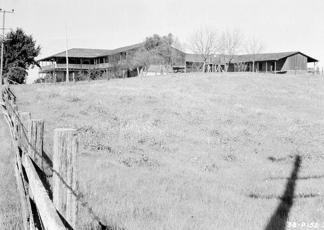 Historic Photo : Vallejo Adobe, Adobe Road at Casa Grande, Petaluma, Sonoma County, CA 1 Photograph