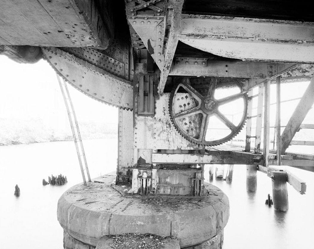 Historic Photo : Grand Street Bridge, Spanning Pequonnock River at Grand Street, Bridgeport, Fairfield County, CT 1 Photograph