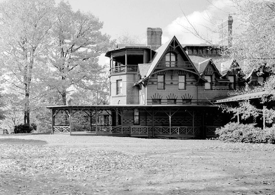 Historic Photo : Mark Twain House, 351 Farmington Avenue (corrected from original address of 531 Farmington Avenue), Hartford, Hartford County, CT 1 Photograph