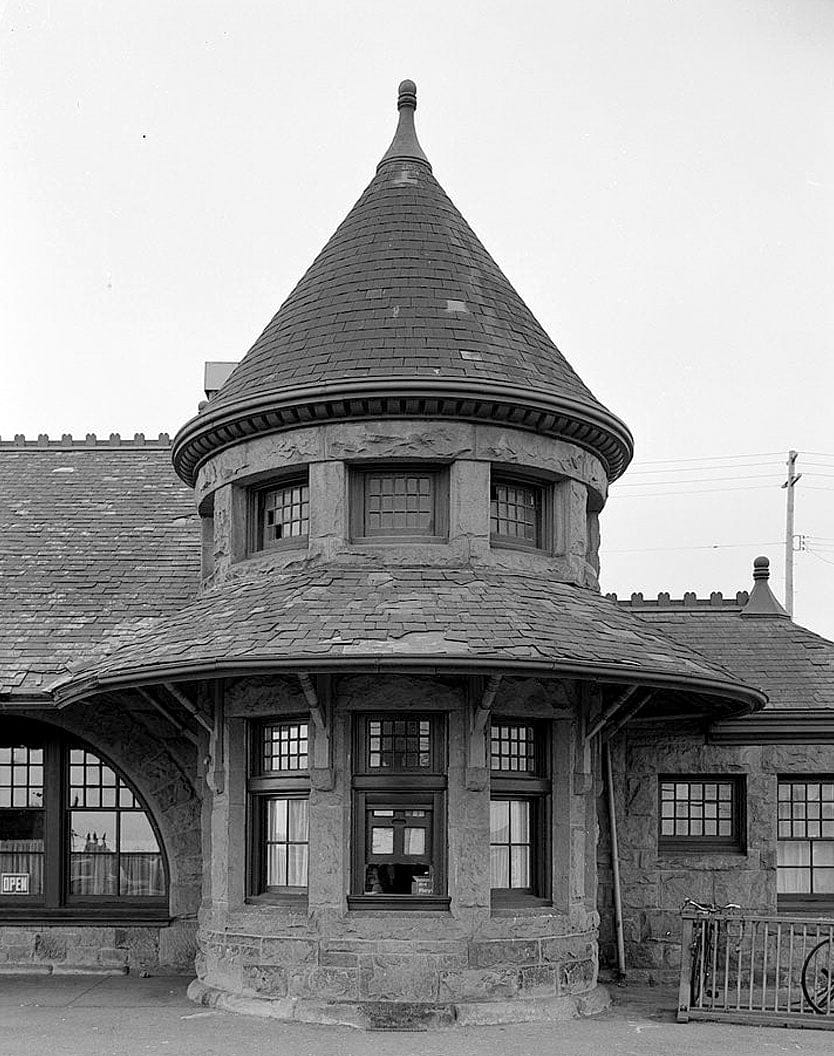 Historic Photo : Southern Pacific Depot, 559 El Camino Real, San Carlos, San Mateo County, CA 8 Photograph