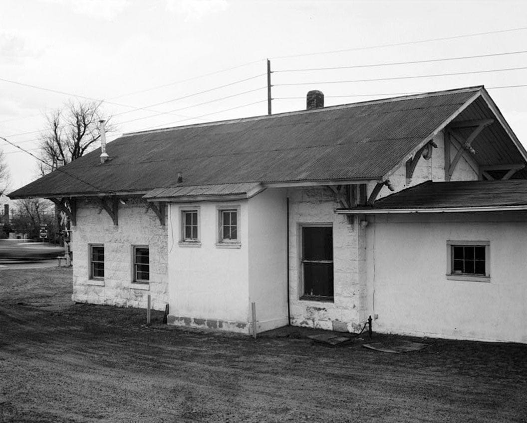 Historic Photo : Littleton Denver & Rio Grande Western Depot, 2199 West Littleton Boulevard, Littleton, Arapahoe County, CO 5 Photograph