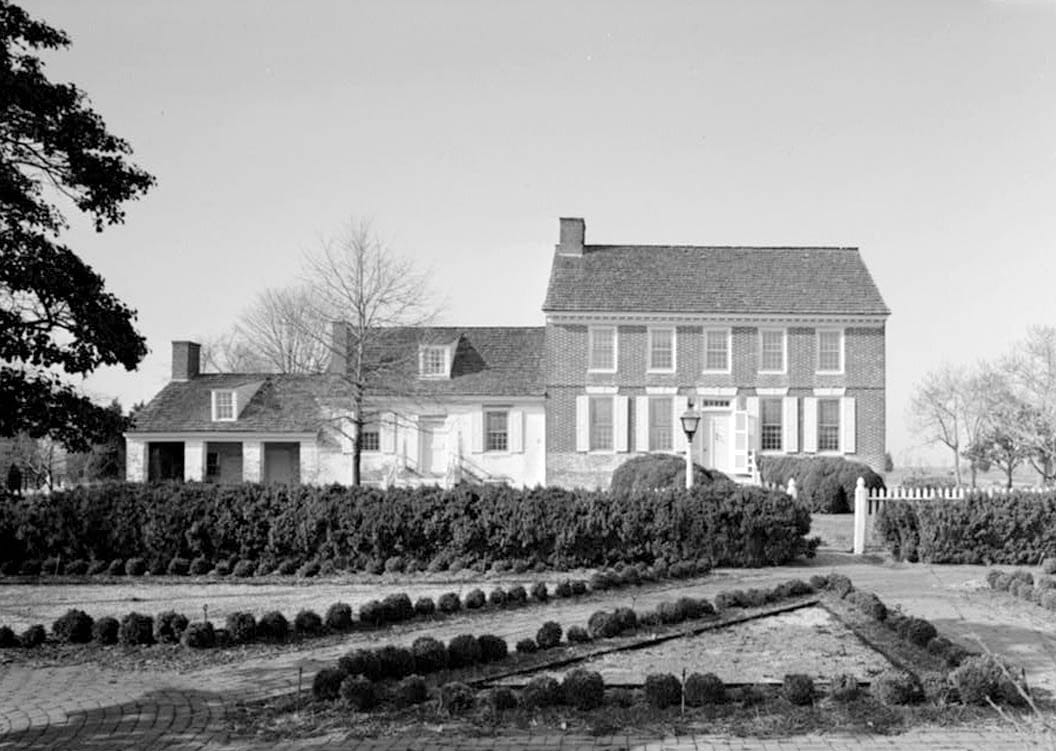 Historic Photo : John Dickinson Mansion, Kitts Hummock Road, off State Road 68, 0.3 mile east of intersection with State Route 113, Dover, Kent County, DE 3 Photograph