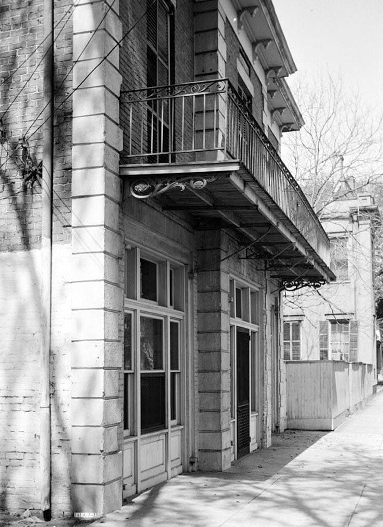 Historic Photo : Phoenix Fire Company No. 6, 154 South Franklin Street (moved to 203 South Claiborne Street), Mobile, Mobile County, AL 1 Photograph