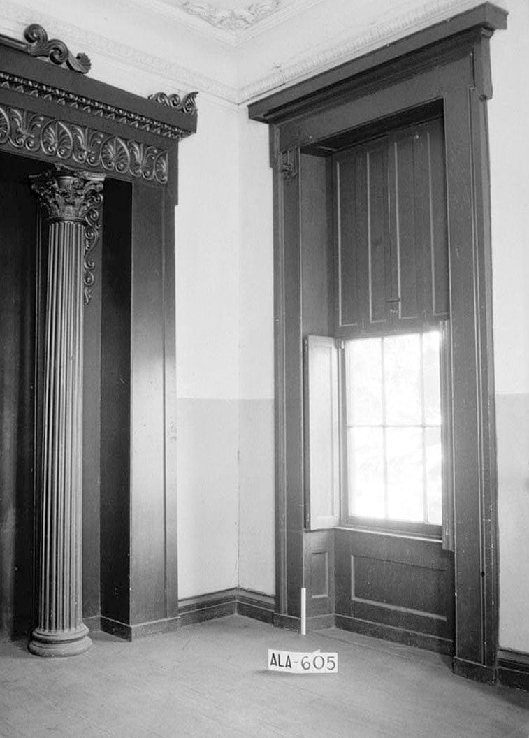 Historic Photo : Colonel Charles Teed Pollard House (Mansion), 117 Jefferson Street, Montgomery, Montgomery County, AL 3 Photograph