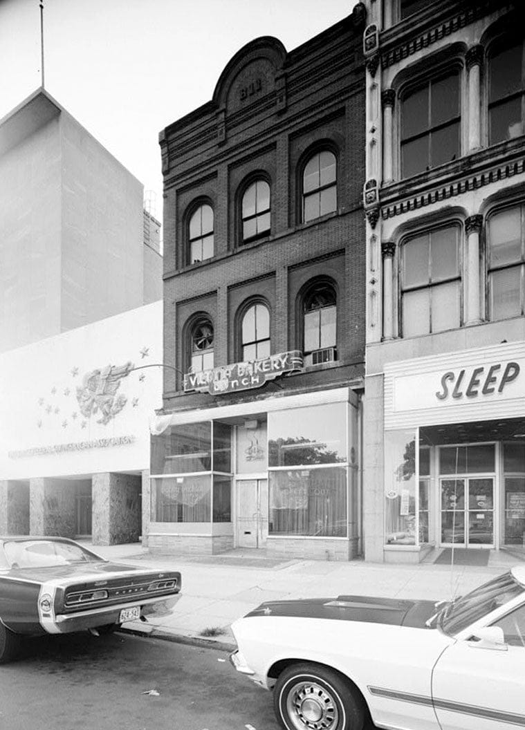 Historic Photo : 811 Market Space Northwest (Commercial Building), Square 408, Lot 803, Washington, District of Columbia, DC 1 Photograph