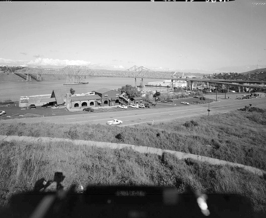 Historic Photo : Carquinez Bridge, Spanning Carquinez Strait at Interstate 80, Vallejo, Solano County, CA 31 Photograph