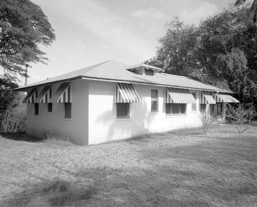 Historic Photo : Naval Magazine Lualualei, West Loch Branch, Warrant Officers & Civilian Quarters, B Avenue, Pearl City, Honolulu County, HI 1 Photograph