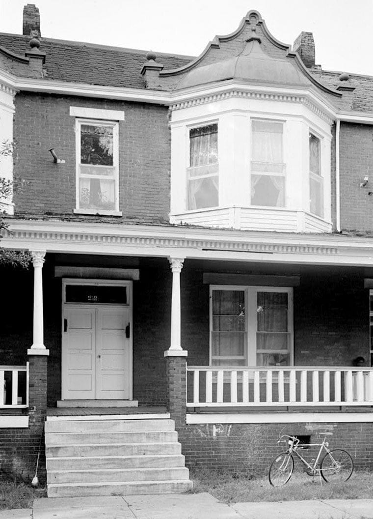 Historic Photo : Savannah Victorian Historic District, 414-416 East Waldburg Street (House), Savannah, Chatham County, GA 2 Photograph