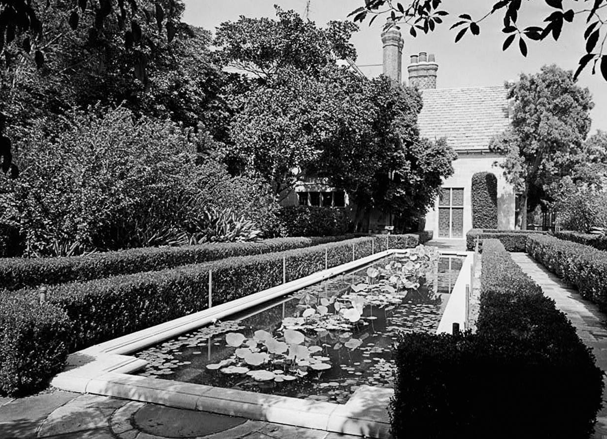 Historic Photo : Doheny Mansion, 501 Doheny Road, Beverly Hills, Los Angeles County, CA 4 Photograph