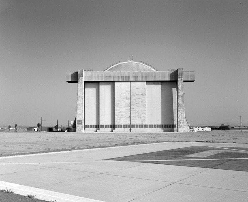 Marine Corps Air Station Tustin, Southern Lighter Than Air Ship Hangar, Near intersection of Windmill Road & Johnson Street, Tustin, Orange County, CA 1