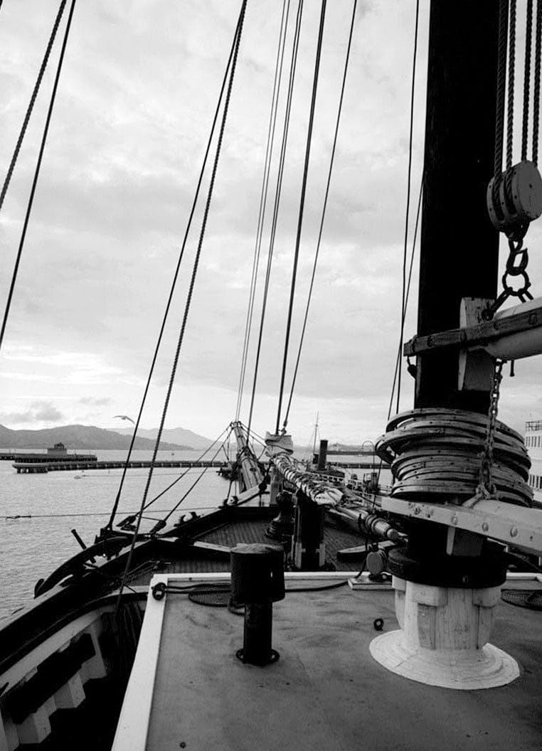 Historic Photo : Schooner C.A. THAYER, Hyde Street Pier, San Francisco, San Francisco County, CA 8 Photograph