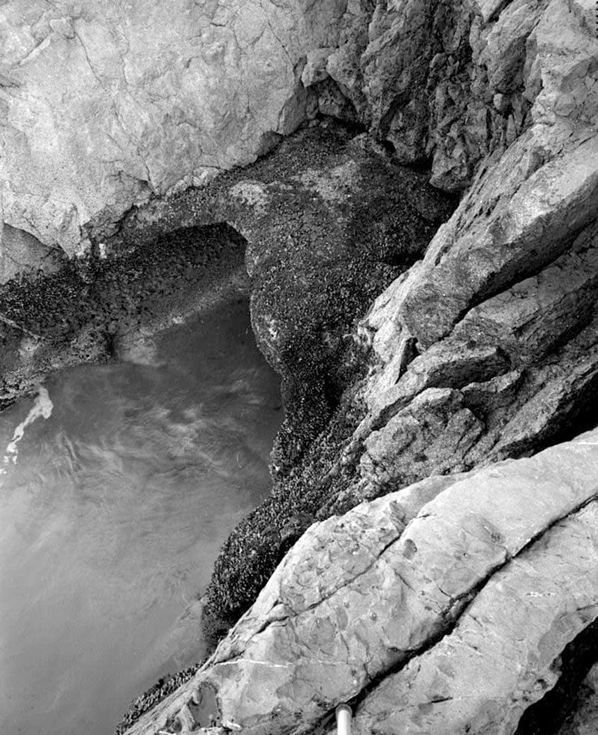 Historic Photo : Mile Rock Tunnel, Under Forty-eighth Avenue from Cabrillo Street to San Francisco Bay at Point Lobos, San Francisco, San Francisco County, CA 2 Photograph