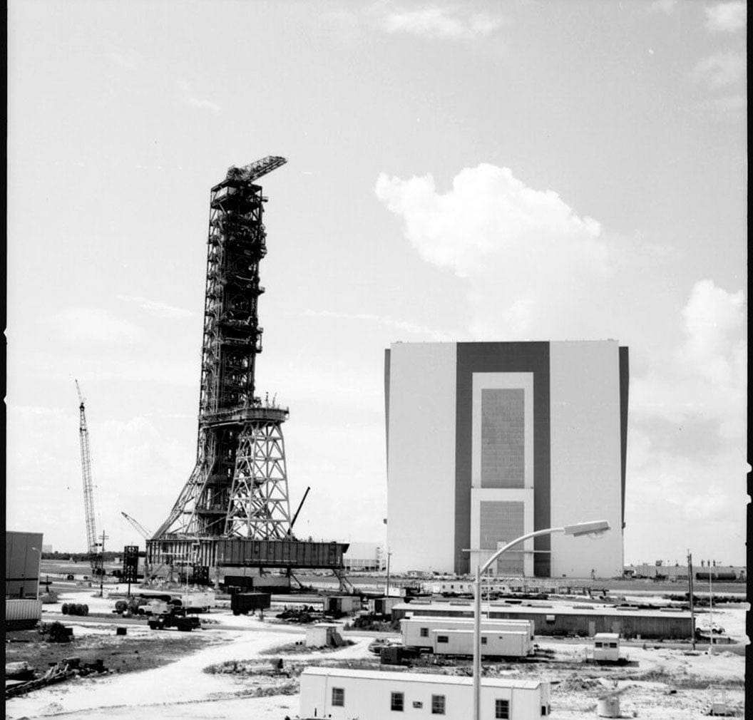 Historic Photo : Mobile Launcher One, Kennedy Space Center, Titusville, Brevard County, FL 1 Photograph