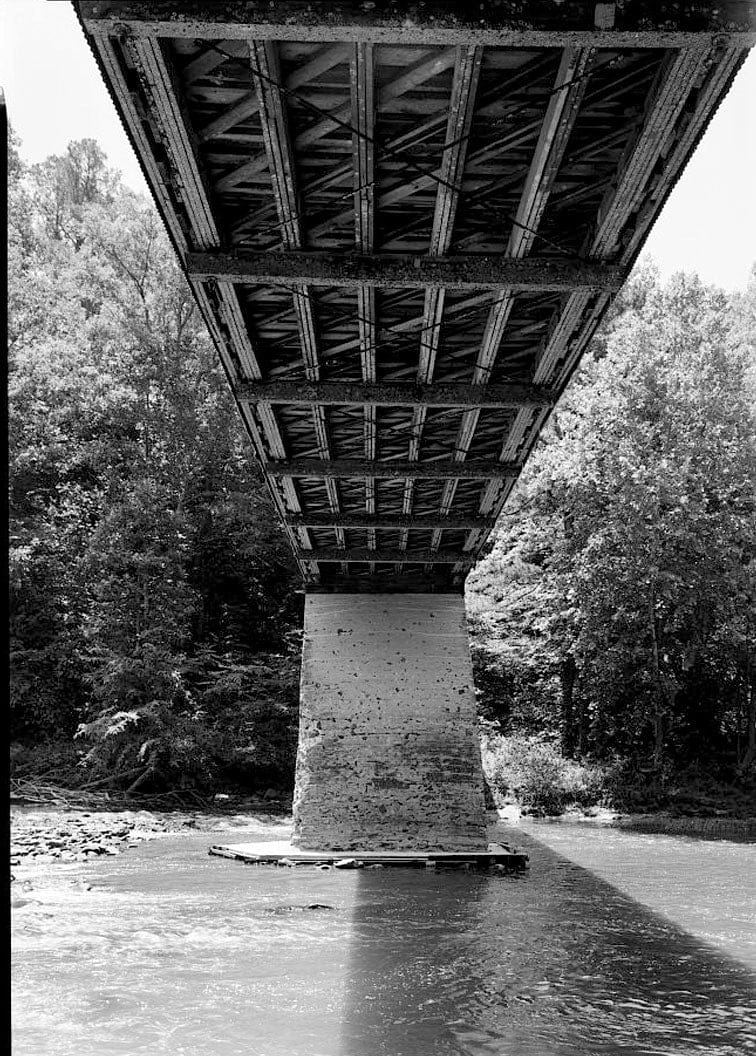 Historic Photo : Swann Bridge, Spanning Locust Fork of Black Warrior River, Swann Bridge Road, Cleveland, Blount County, AL 5 Photograph