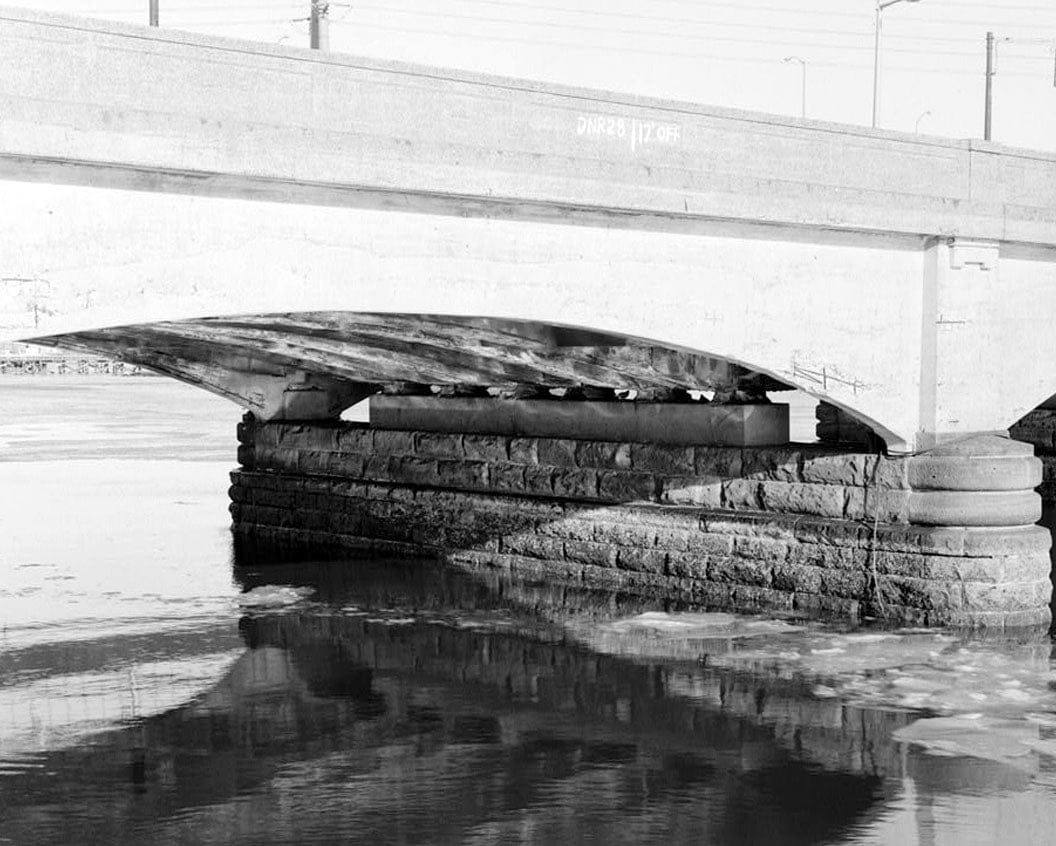 Historic Photo : Tomlinson Bridge, Spanning Quinnipiac River at Forbes Street (U.S. Route 1), New Haven, New Haven County, CT 2 Photograph
