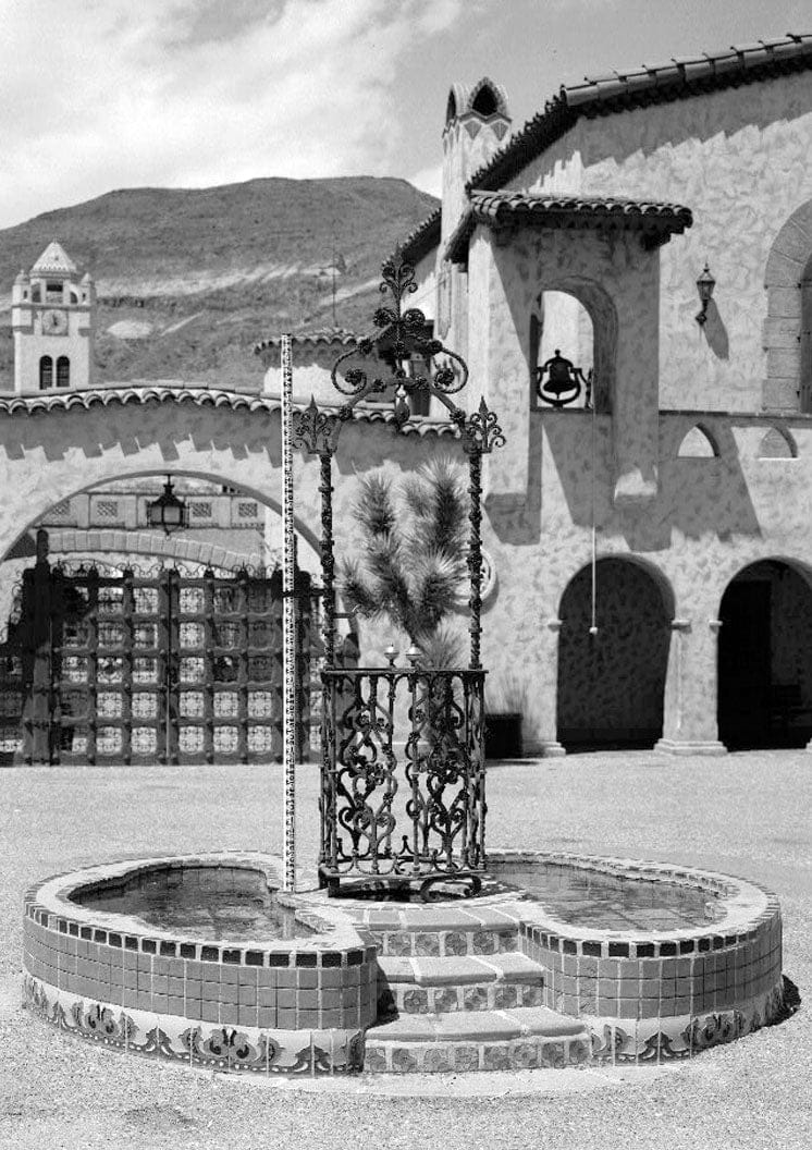 Historic Photo : Death Valley Ranch, Wishing Well, Death Valley Junction, Inyo County, CA 1 Photograph
