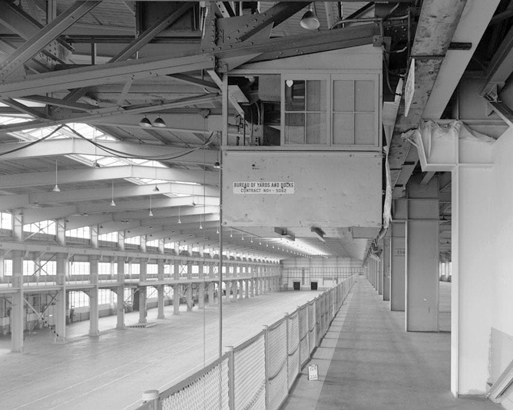 Historic Photo : Oakland Naval Supply Center, Aeronautical Materials Storehouses, Between E & G Streets, between Fourth & Sixth Streets, Oakland, Alameda County, CA 3 Photograph
