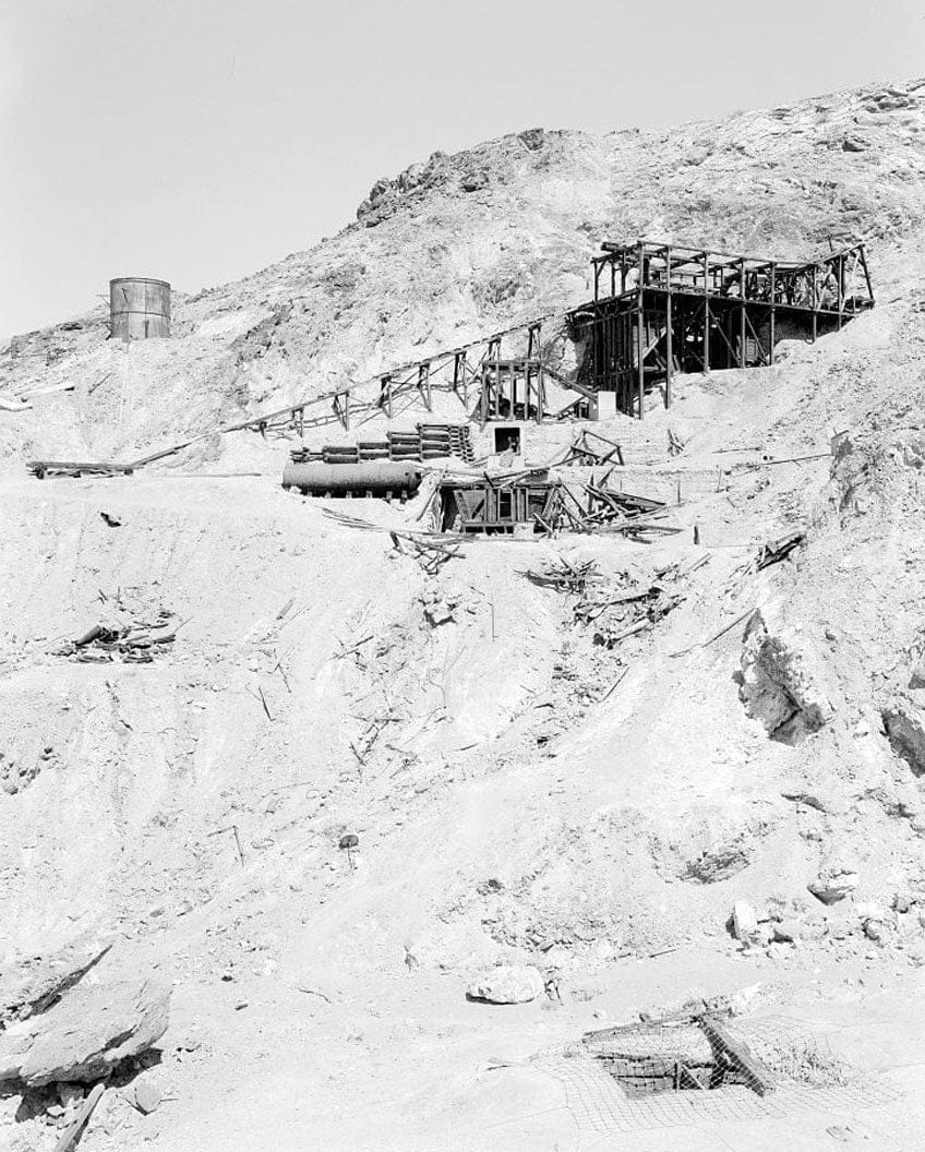 Historic Photo : Keane Wonder Mine, Park Route 4 (Daylight Pass Cutoff), Death Valley Junction, Inyo County, CA 13 Photograph