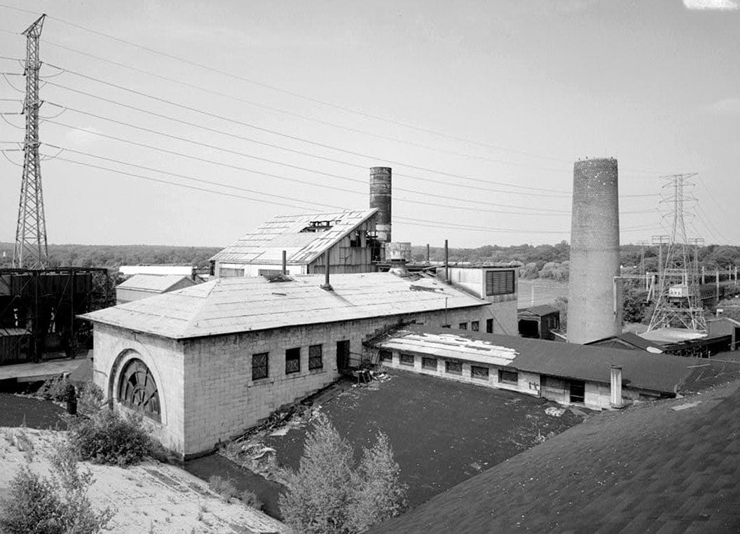 Historic Photo : New York, New Haven & Hartford Railroad, Cos Cob Power Plant, Sound Shore Drive, Greenwich, Fairfield County, CT 14 Photograph