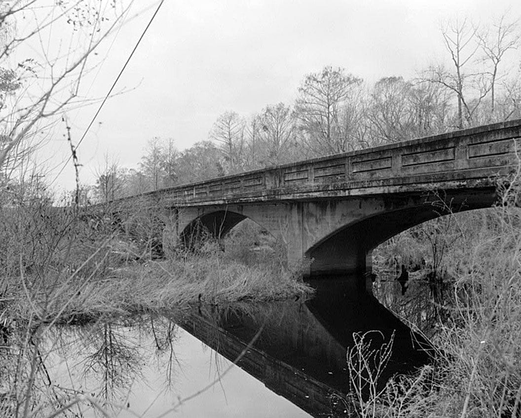Historic Photo : GDOT Bridge No. 027-00268X-00678N, County Road 268-Empress Road span Piscola Creek, Quitman, Brooks County, GA 1 Photograph