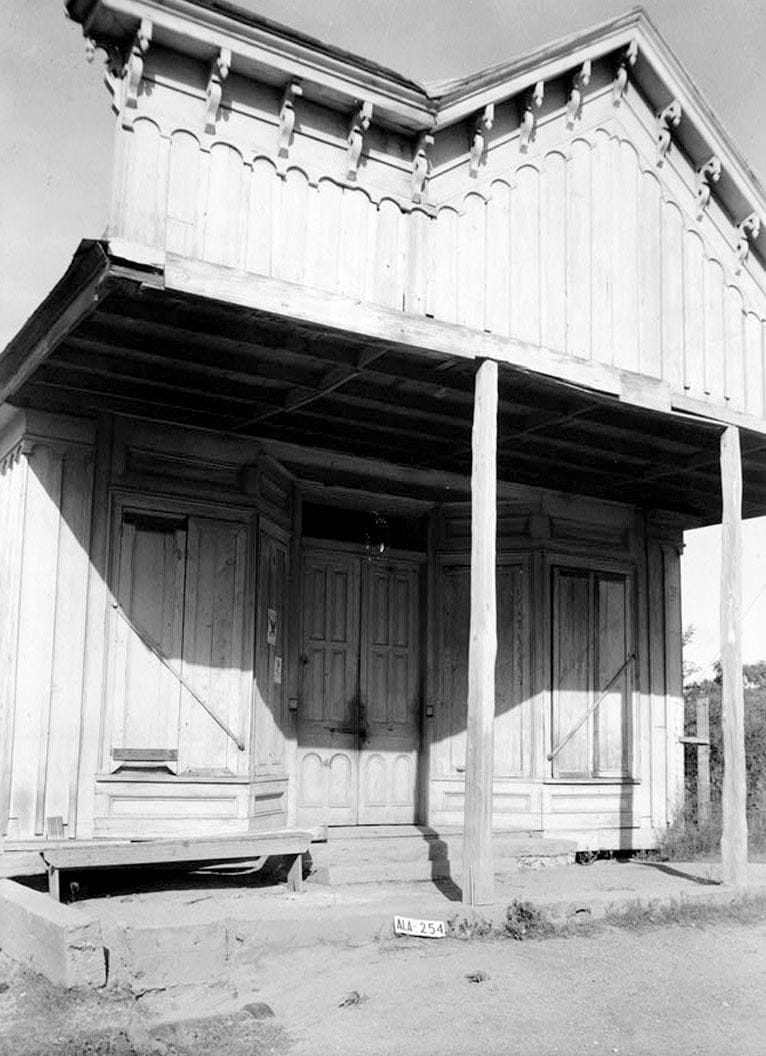 Historic Photo : Levy-Glover Store, County Roads 19 & 4, Forkland, Greene County, AL 4 Photograph