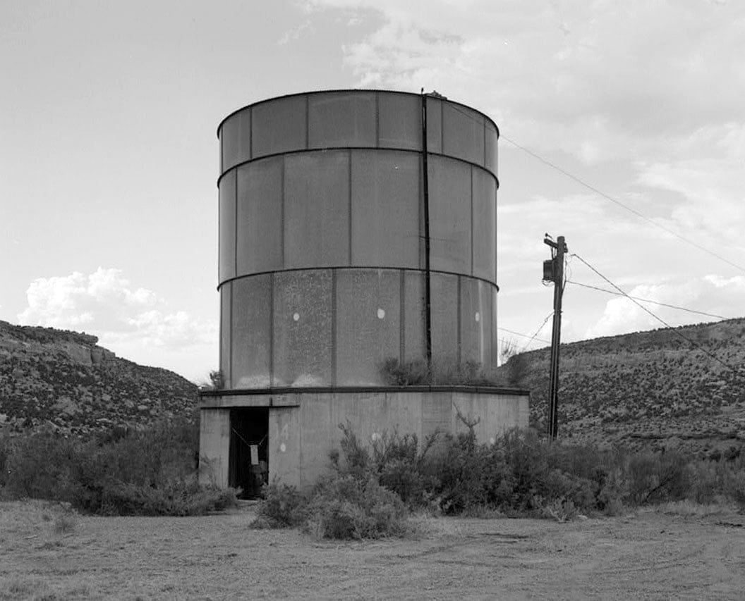 Vanadium Corporation of America (VCA) Naturita Mill, Water Tower, 3 miles Northwest of Naturita, between Highway 141 & San Miguel River, Naturita, Montrose County, CO 1