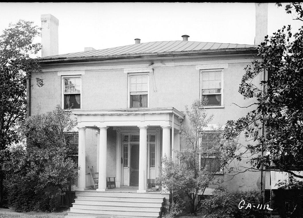 Historic Photo : Reed House, 185 Hull Street, Athens, Clarke County, GA 1 Photograph