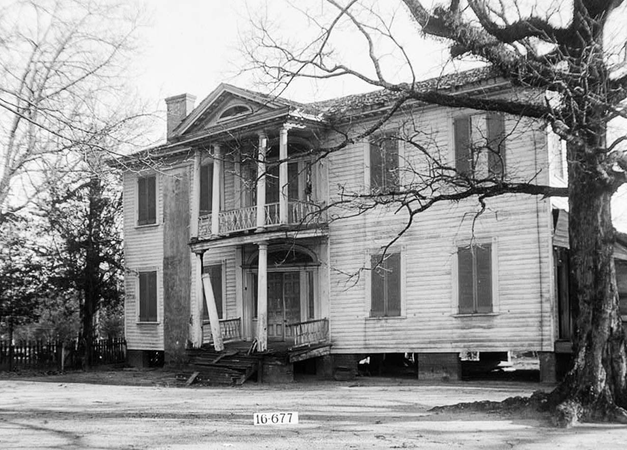 Historic Photo : Mary Reese House, State Highway 97 (County Road 29), Lowndesboro, Lowndes County, AL 1 Photograph