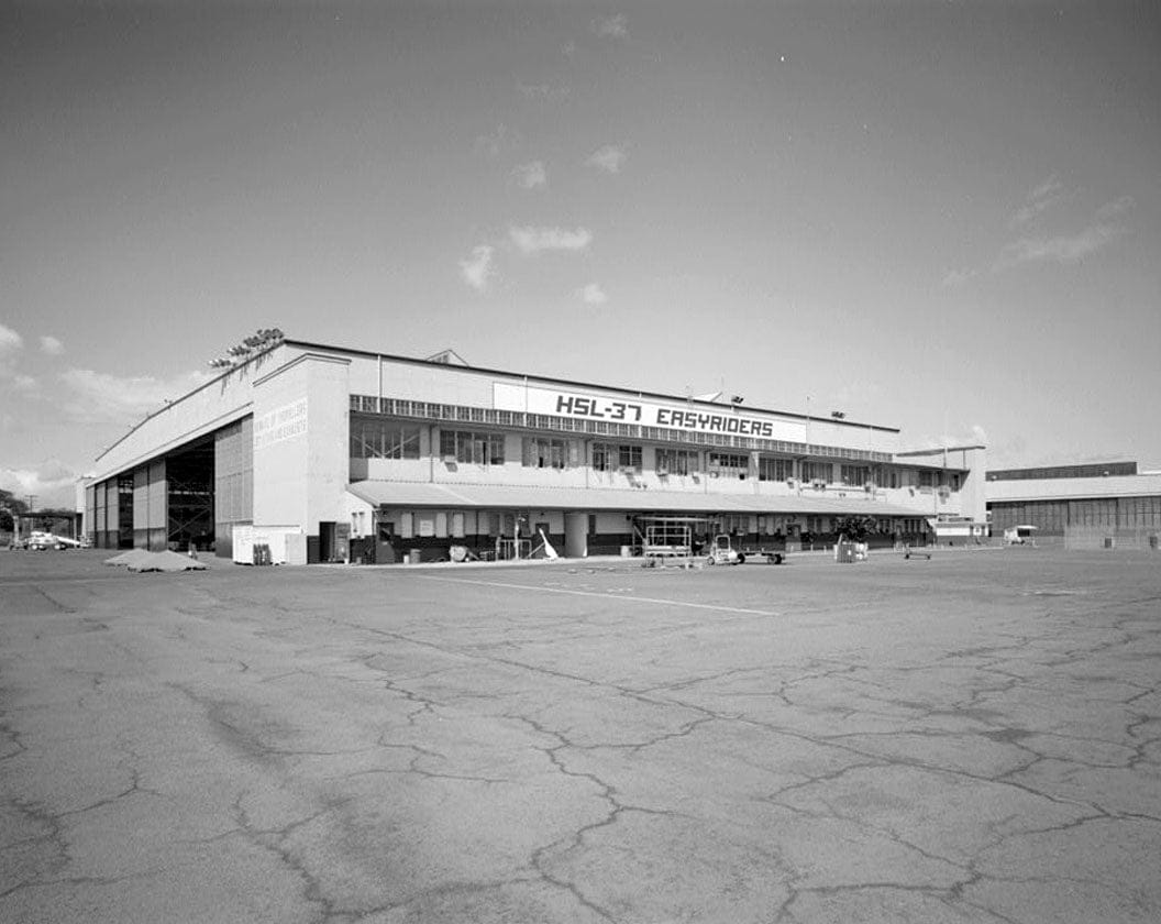 Historic Photo : Naval Air Station Barbers Point, Maintenance Hangar Type, Midway Street, Ewa, Honolulu County, HI 3 Photograph