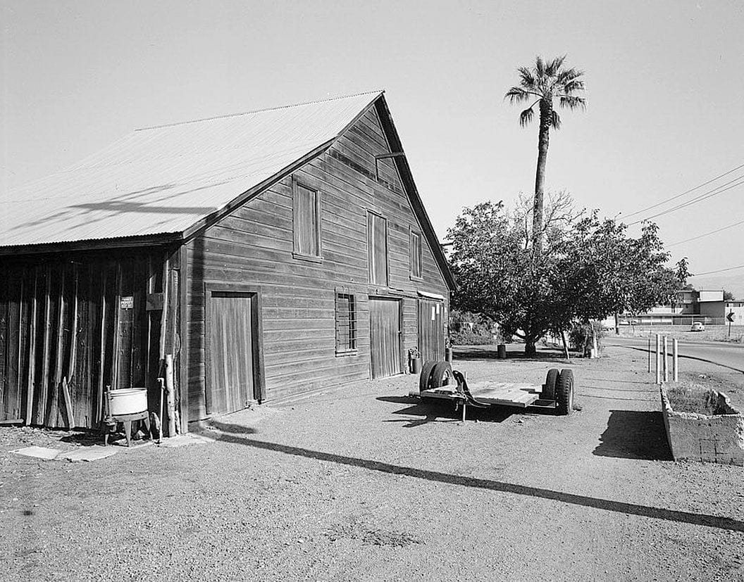 Historic Photo : Santos Farm, Santos Barn, 1481 Mowry Avenue, Fremont, Alameda County, CA 1 Photograph
