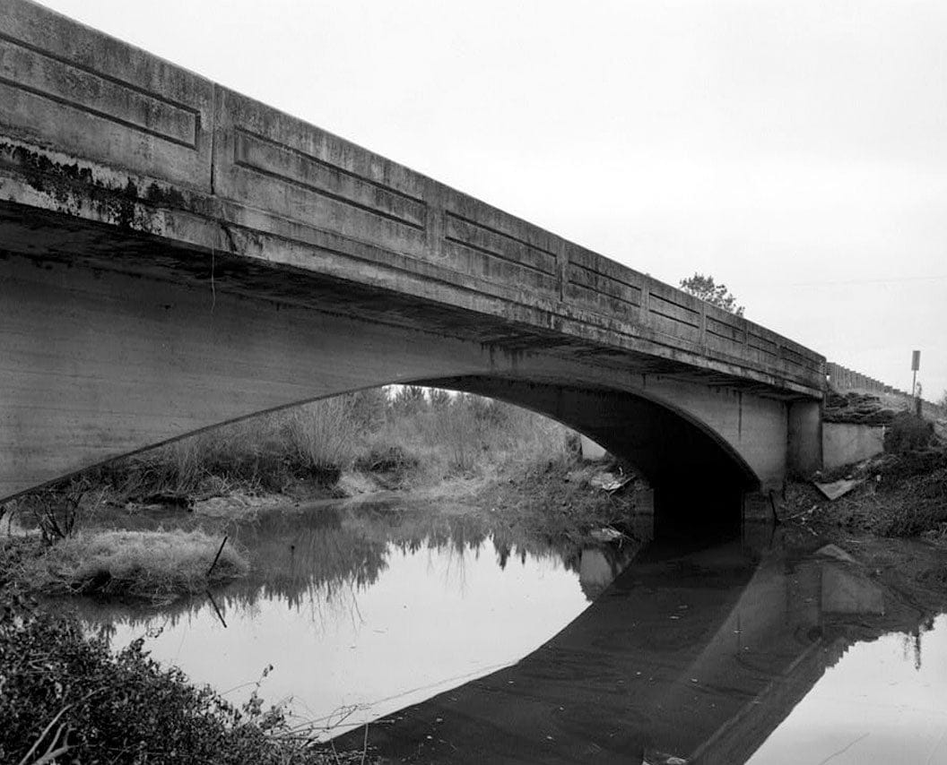 Historic Photo : GDOT Bridge No. 027-00268X-00687N, Span Piscola Creek Overflow on Empress Road (County Road 268), Quitman, Brooks County, GA 2 Photograph