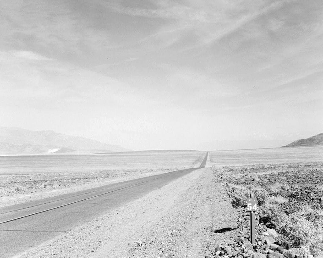 Historic Photo : Death Valley National Park Roads, Death Valley Junction, Inyo County, CA 2 Photograph