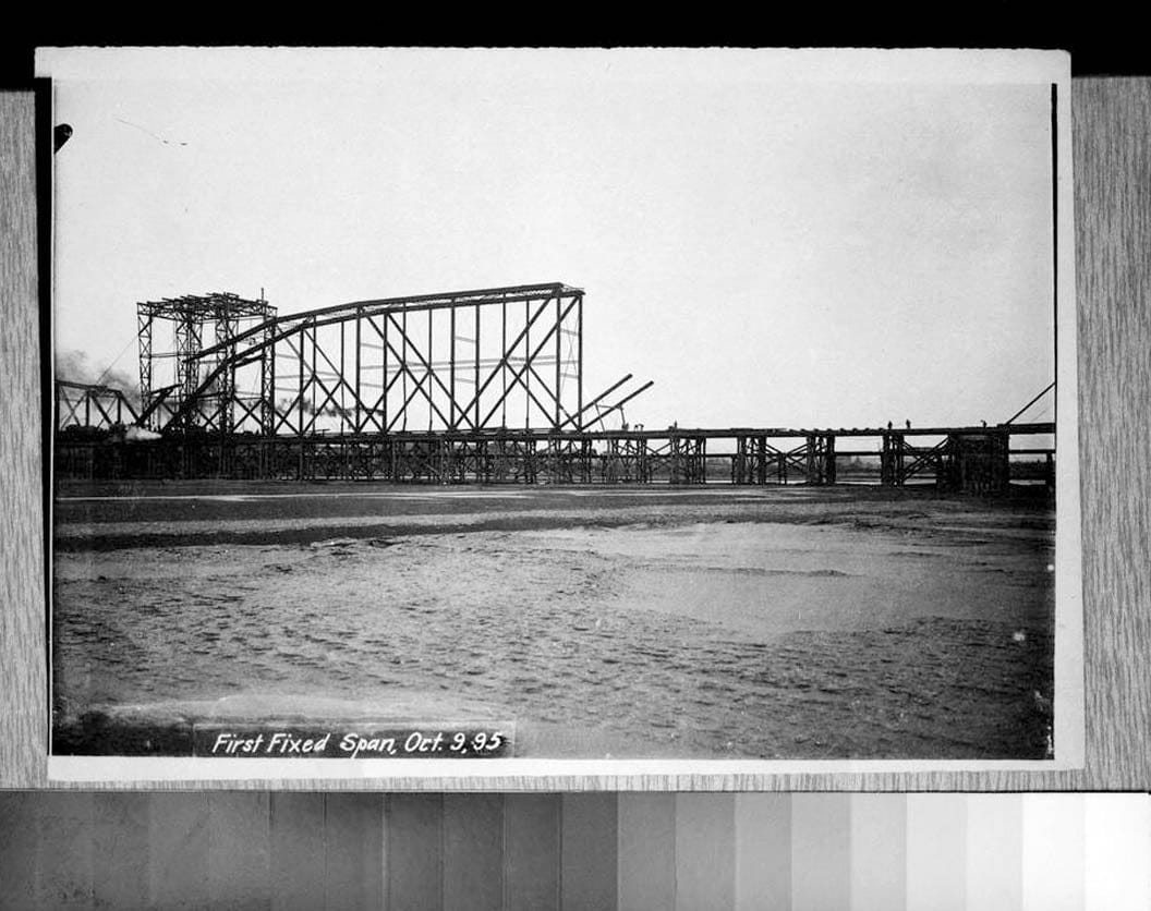Historic Photo : Pacific Shortline Bridge, U.S. Route 20,spanning Missouri River, Sioux City, Woodbury County, IA 14 Photograph