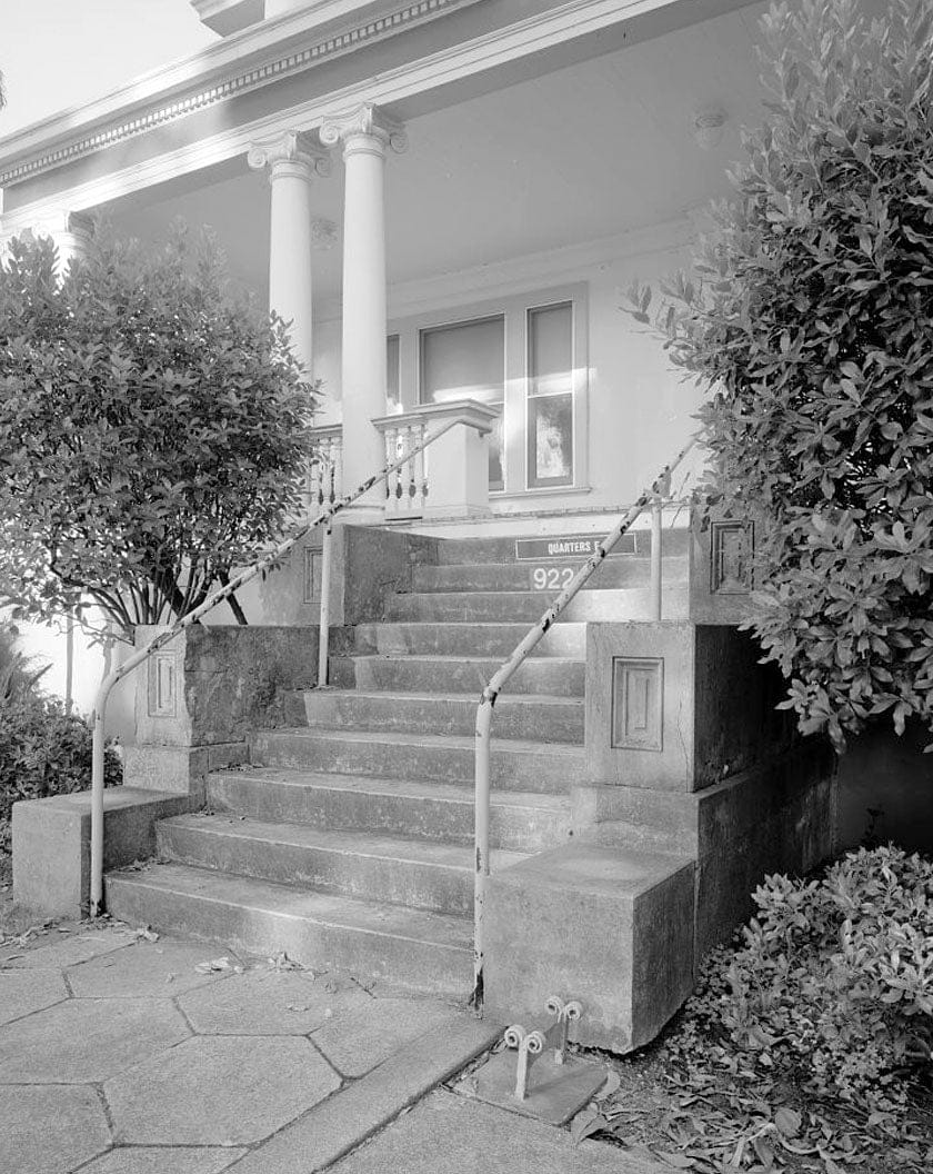 Historic Photo : Mare Island Naval Shipyard, Quarters E, Walnut Avenue, west side between Ninth & Tenth Streets, Vallejo, Solano County, CA 3 Photograph