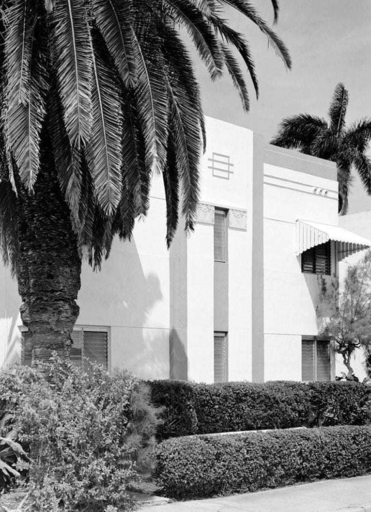 Historic Photo : Miami Beach Art Deco Historic District, Miami, Miami-Dade County, FL 11 Photograph