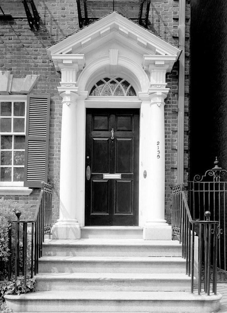 Historic Photo : Captain Theodore Jewell House, 2135 R Street Northwest, Washington, District of Columbia, DC 1 Photograph