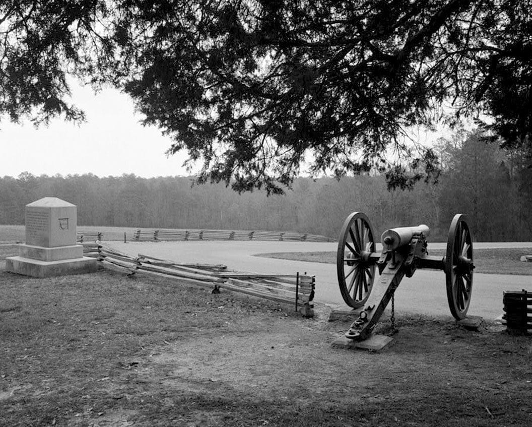 Historic Photo : Chickamauga National Military Park Tour Roads, Fort Oglethorpe, Catoosa County, GA 6 Photograph
