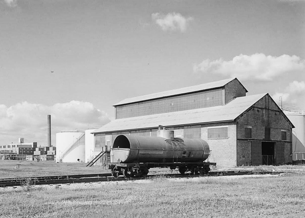 Historic Photo : United States Nitrate Plant No. 2, Reservation Road, Muscle Shoals, Muscle Shoals, Colbert County, AL 2 Photograph