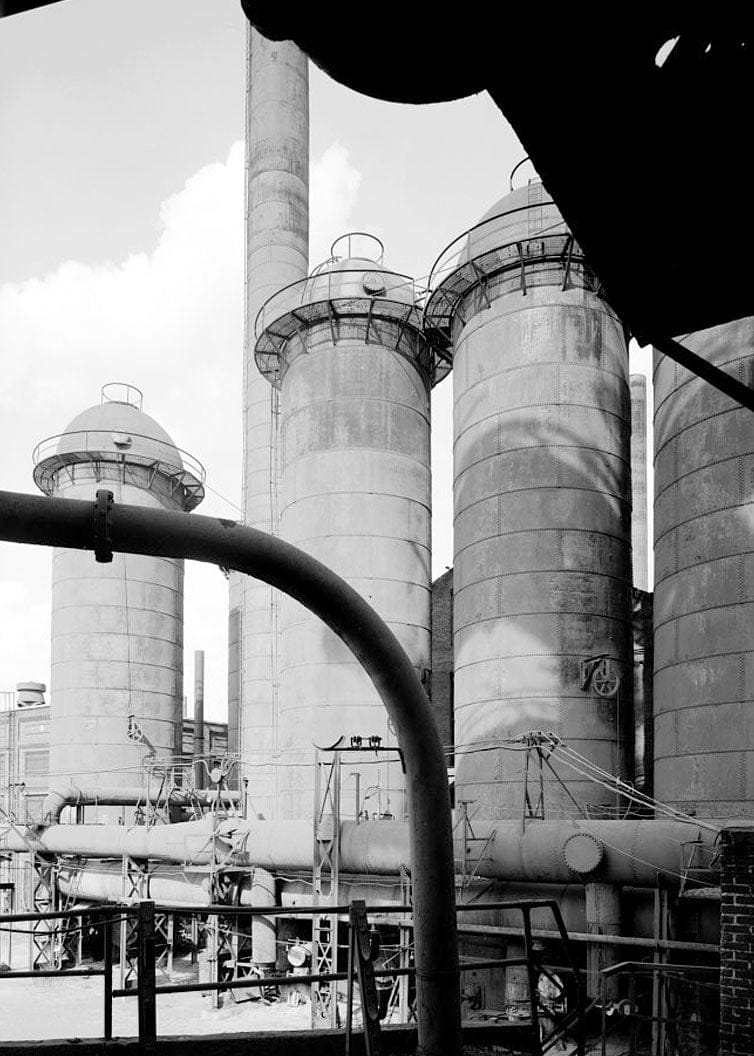 Historic Photo : Sloss-Sheffield Steel & Iron, First Avenue North Viaduct at Thirty-second Street, Birmingham, Jefferson County, AL 26 Photograph