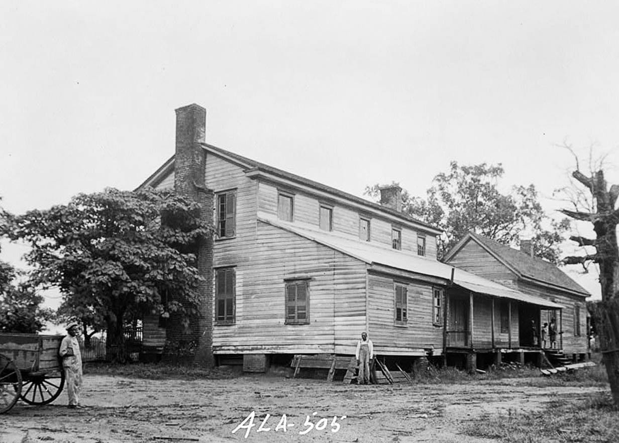 Historic Photo : Tucker-Fincher House, U.S. Route 431, Mount Jefferson, Lee County, AL 2 Photograph