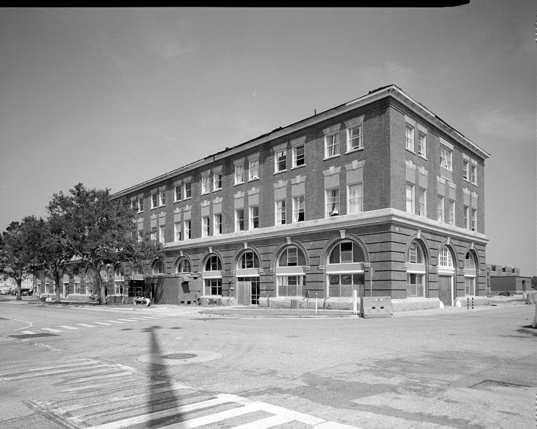 Historic Photo : U.S. Naval Air Station, Equipment Shops & Offices, 206 South Avenue, Pensacola, Escambia County, FL 2 Photograph