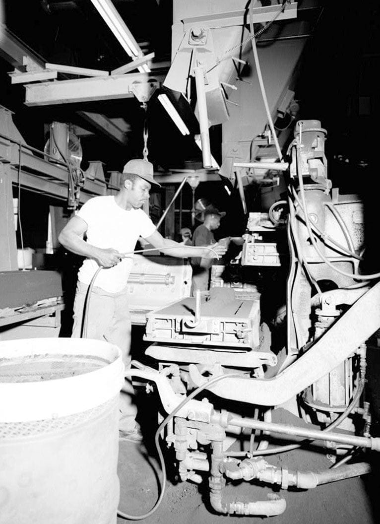 Historic Photo : Lawler Machine & Foundry Company, Molding Area, 760 North Forty-fourth Street, Birmingham, Jefferson County, AL 1 Photograph