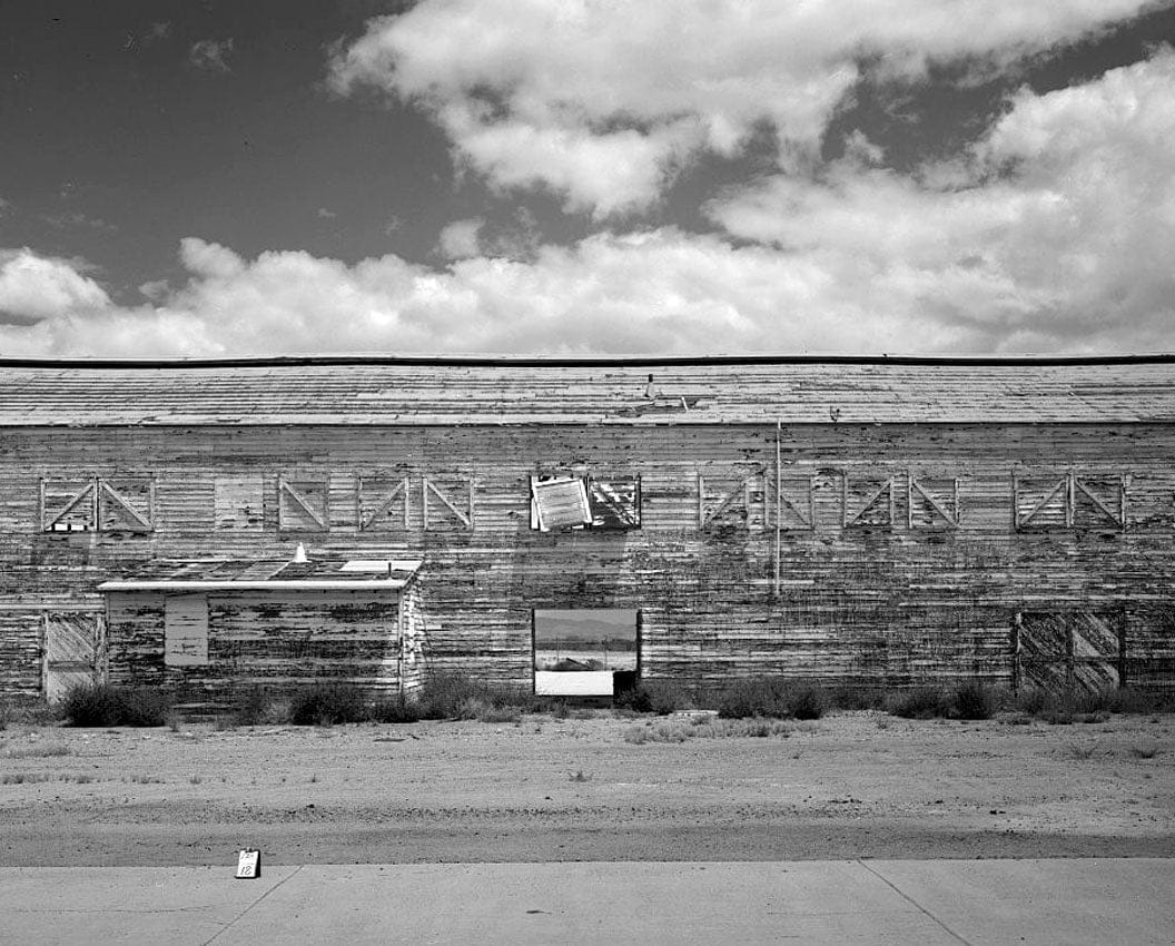 Historic Photo : Barstow-Daggett Airport, Hangar Shed No. 4, 39500 National Trails Highway, Daggett, San Bernardino County, CA 4 Photograph