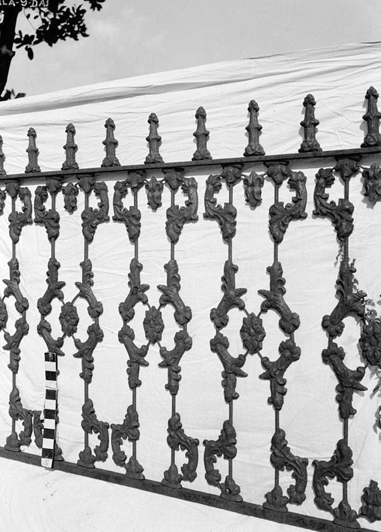 Historic Photo : Magnolia Cemetery (Ironwork), Virginia Street, Mobile, Mobile County, AL 9 Photograph